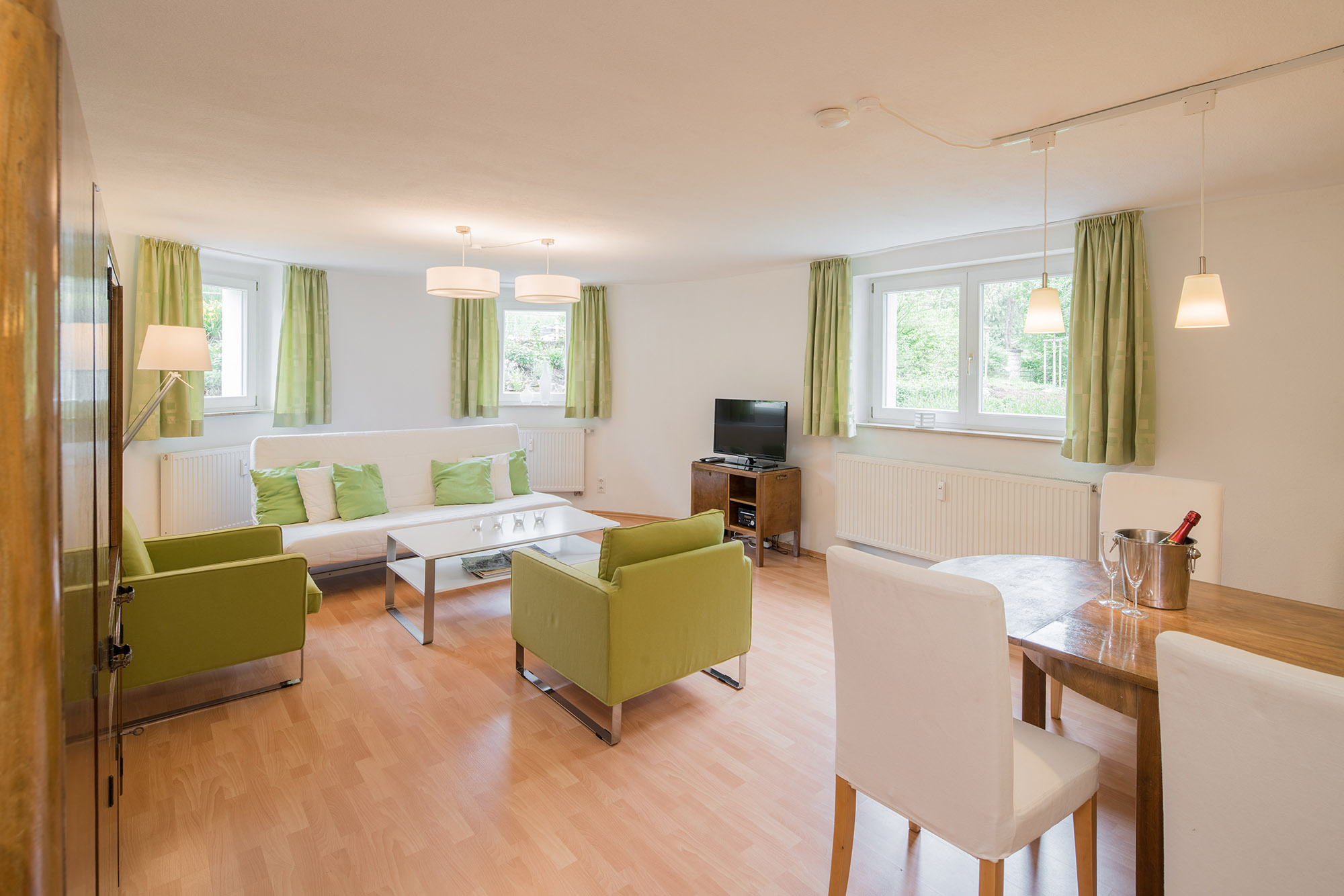 Wohnzimmer Appartement 2